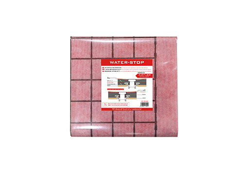 26 sq. ft. WATER-STOP waterproofing membrane, ideal for protection against leaks and moisture in showers and bathrooms.