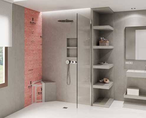 Shower bench